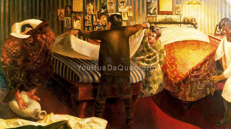 Bed Making - 斯坦利·斯宾塞